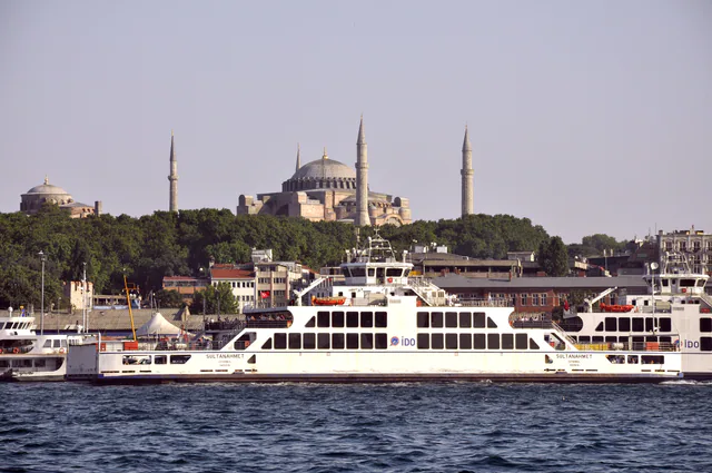 An Istanbul ferry, a good way to reach Kadıköy